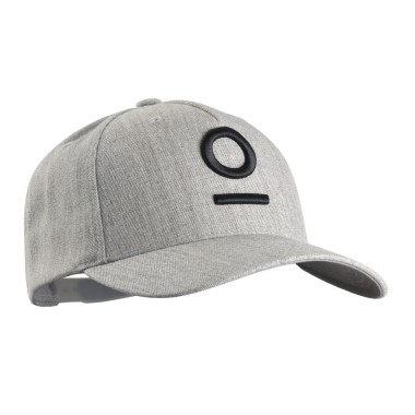 Sand Mélange Snapback Logo Cap
