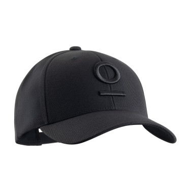 Black Snapback Logo Cap (Black)